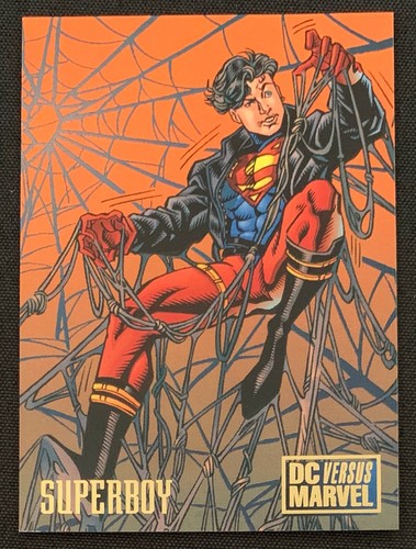 1995 MARVEL VS DC IMPACT BATTLE HOLO F/X INSERT BASE SET CARD SINGLES YOU CHOOSE - Picture 31 of 82
