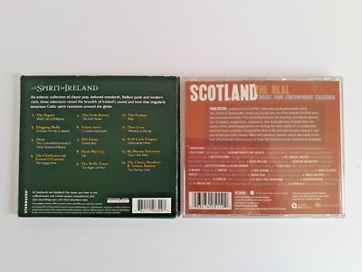 【稀少】Music from Ireland & Scotland　CD Spirit Of Ireland + The Real Scotland Music CDs VG Condition | eBay