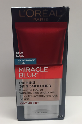 #ad Loreal Miracle Blur Priming Instant Skin Smoother Fragrance Free Primer No SPF $47.00