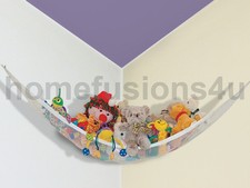 LIVIVO GROSSES WEICHSPIELZEUG HÄNGEMATTE NETZ TEDDYBÄR AUFBEWAHRUNG KINDERZIMMER AUFGERÄUMT