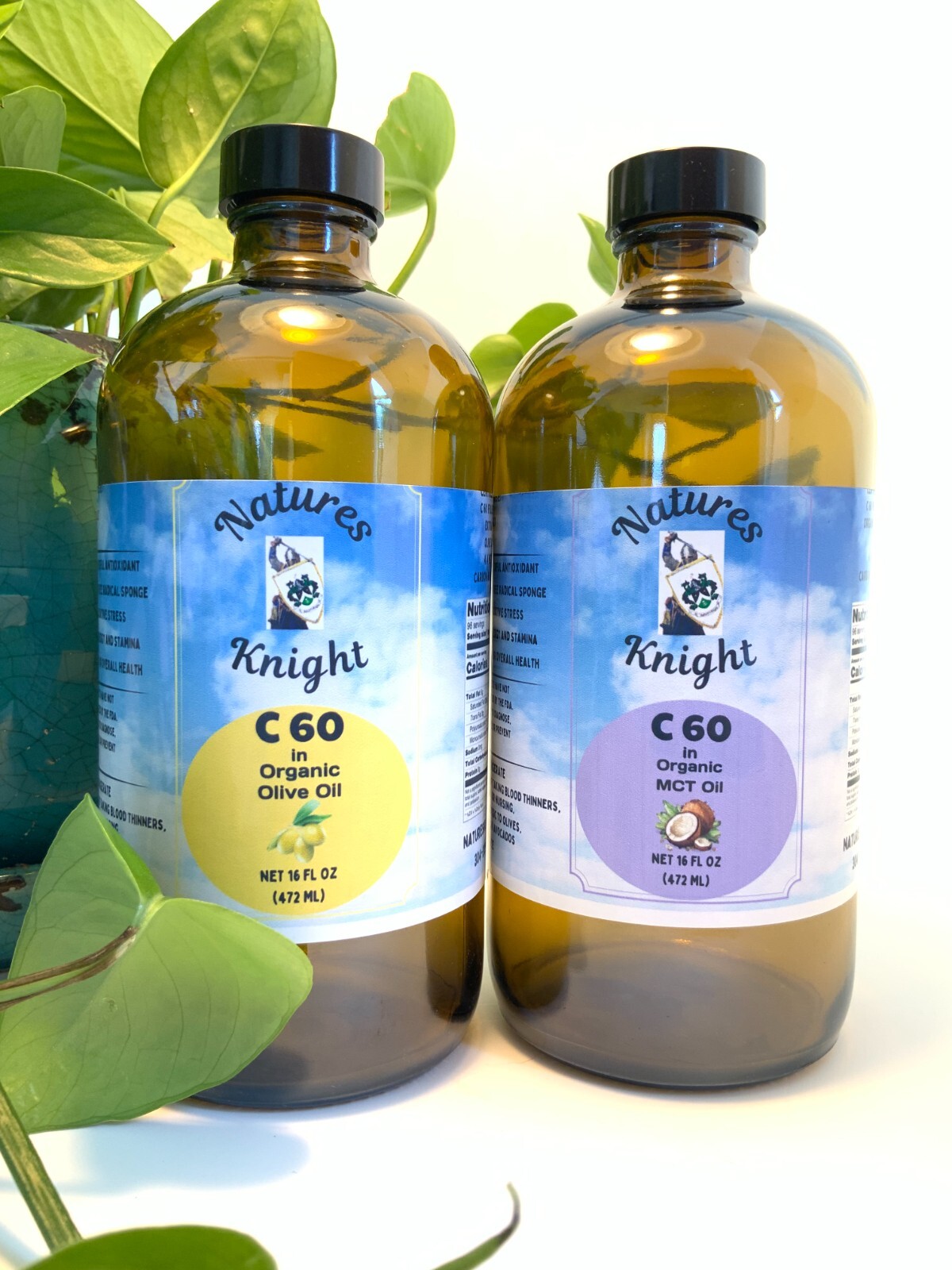 C60 8 oz Solvent Free Fullerenes Organic Olive Oil Antioxidant Sleep Enegy Eyes