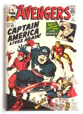 Avengers #4 FRIDGE MAGNET comic book captain america