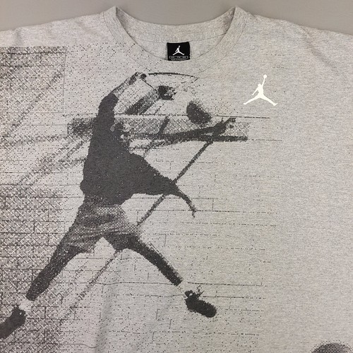 Jordan Jumpman Shirt Mens 2XL Basketball Michael Jordan Photo Tee Nike Retro - Picture 4 of 14