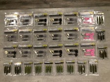 30 Packs Lunkerhunt Pre-Rigged Finesse Spinners and Finesse Worms - 1/4 Oz Size
