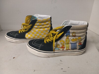Size Mens Women VANS Sk8-Hi x The Simpsons Simpsons Family  1987-2020
