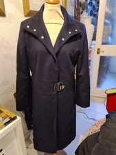 Ladies Winter Wool Long Coat Size 12 By Hugo Boss