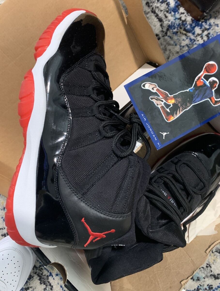 Nike Air Jordan XI 11 Retro 2001 Bred “Playoffs” | eBay Nike Air Jordan XI 11 Retro 2001 Bred “Playoffs” | eBay
