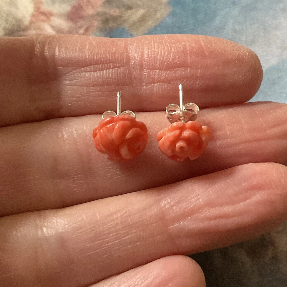 Boucles D'oreilles Anciennes Argent Sterling 925 – Modèle Lustre – Trouvailles
