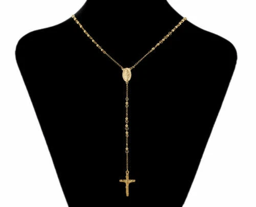 Catene, collane e pendagli da uomo in oro senza pietra