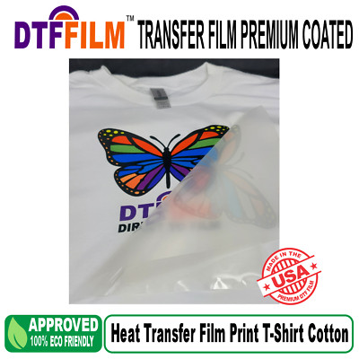 DTF Film A4 Direct Heat Transfer Print on T-Shirt for Epson Printer