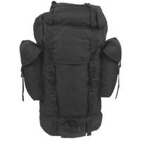 Bundeswehr Combat Wasserdichten Rucksack Wandern Trekking Camping 65L Schwarz