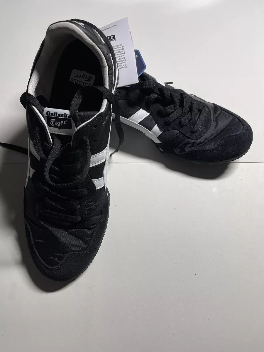 Onitsuka Tiger SERRANO Sneakers 1183B400 Black White Mens 9 NEW eBay