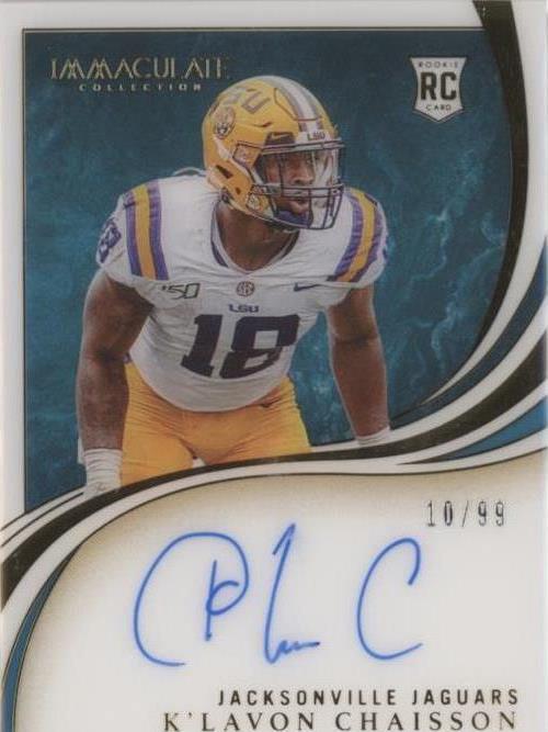 2020 Panini Immaculate Collection K'Lavon Chaisson #RA-KL - 1 of 2