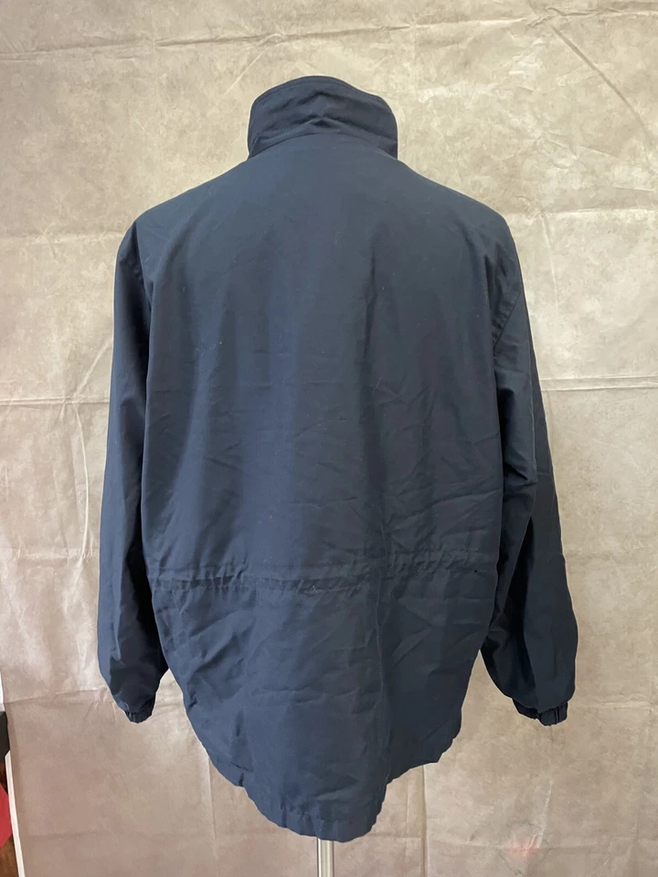 Chaqueta cortavientos North End para mujer azul oscuro cremallera completa talla XL Foto 3 de 4