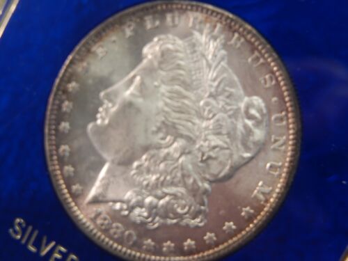 MORGAN SILBER DOLLAR 1880 S - Bild 7 von 8
