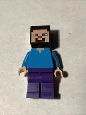 Lego Minecraft Minifigure Steve 21113 21136 21138 21155!