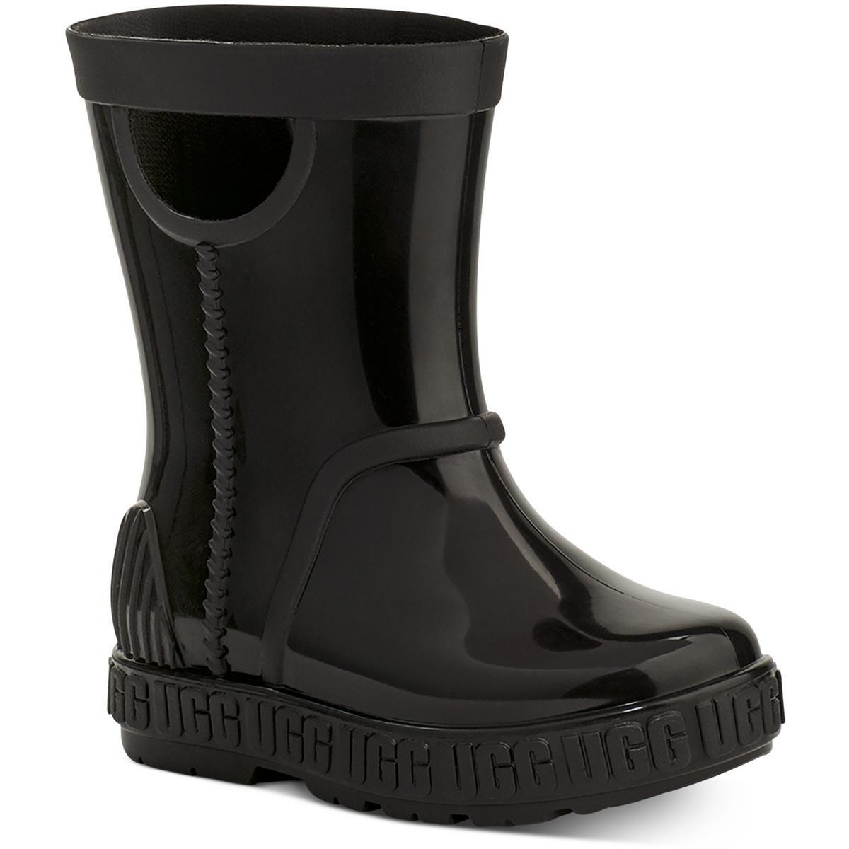 Черные непромокаемые ботинки Ugg для девочек Drizlita 9 среднего размера (B, M) для малышей BHFO 1248