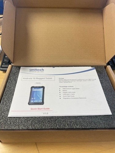 Unitech TB85 Android Rugged Tablet BRAND NEW - 第 2/3 張圖片