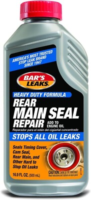 Bar's Leaks Concentrated Rear Main Seal Repair Engine Oil Stop Leak 16.9 oz