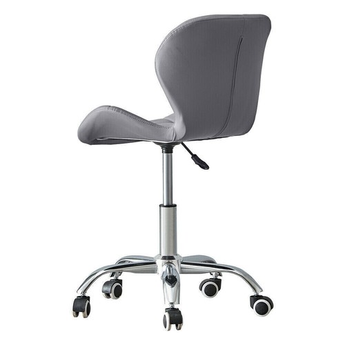 New Breakfast Bar Stool Adjustable Faux Leather Chair Swivel Gas Lift Kitchen UK - Picture 17 of 27