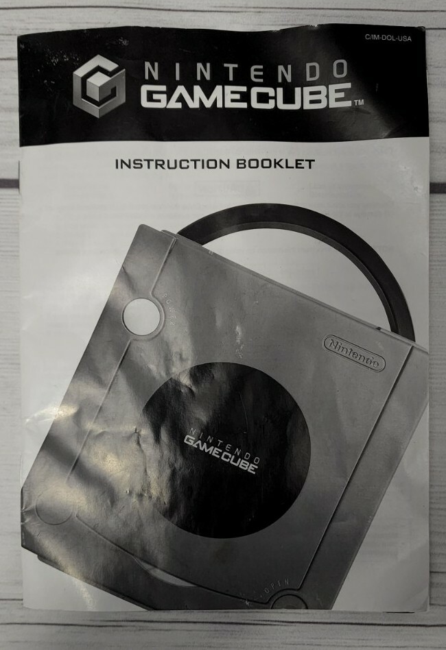 Nintendo GameCube Console System Instruction Booklet Manual | eBay