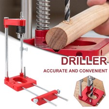 Drill Guide Locator Woodworking Drilling Template Tool Portable Press Machine*
