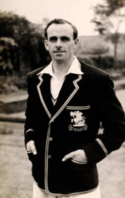 Fred Ridgway Kent And England Cricketer Cricket 1952 Old Photo