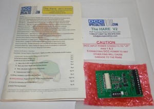 DCC Specialties The Hare Rev K. V2 PnP Tortoise Stationery Decoder