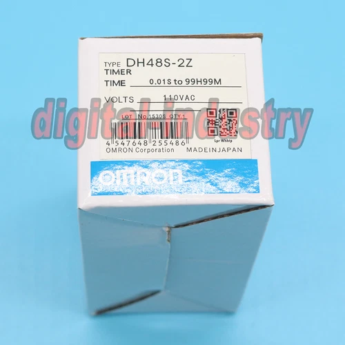 Brand New OMRON DH48S-2Z 110VAC Time Delay Relay Counter 1 year warranty