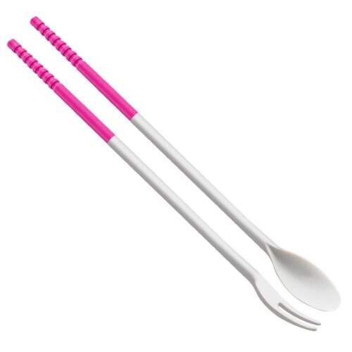 High Quality 1Pair Cooking Chopsticks Double Head Multi-function Chopsticks Fork