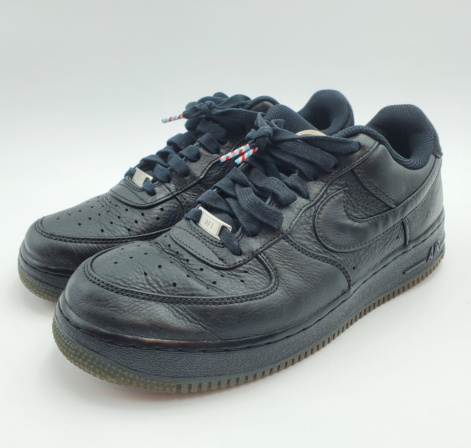 red and black air force 1s