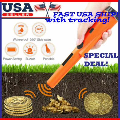 HandHeld Metal Detector Pinpointer Pointer Probe Sensitive Tester Waterproof