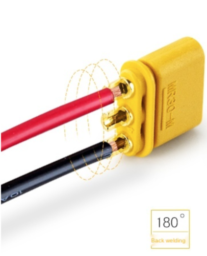 8 Paar 16 Stück MR30 2.0mm 3Pin Stecker Buchse Multirotor Motor ESC Goldstecker - Bild 2 von 12