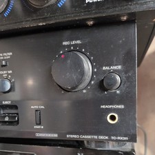 Sony Stereo Cassette Deck TC-RX311 Powers On NEEDS BELTS AS-IS PARTS or REPAIR