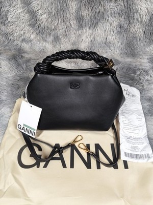 Ganni Small Bou Bag Black