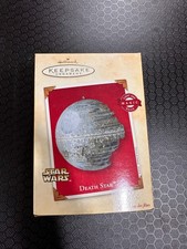 Hallmark Death Star Magic Ornament     Light & Voice     Star Wars     2002