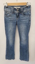 Womens Hollister Low Rise Boot Cut Jeans, Med...