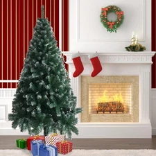 6' Green Holiday Season Artificial PVC Christmas Tree Indoor Outdoor Stand