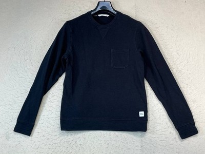 Pair Of Thieves Sweatshirt Men Small Black Long Sleeve Pocket