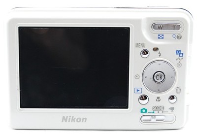 Nikon COOLPIX S3 6.0MP Digital Camera - Ivory white for sale