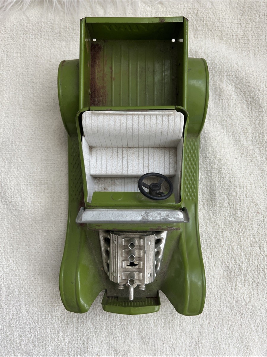 独60年代　Tynell for for Limburgヴィンテージ・ペンダント VTG 1960's Nylint Pressed Steel Tin Liz Green Hot Rod Car USA | eBay