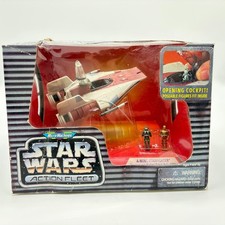 NEW STAR WARS Micro Machines Action Fleet A-Wing Starfighter Galoob 1996 C-3PO