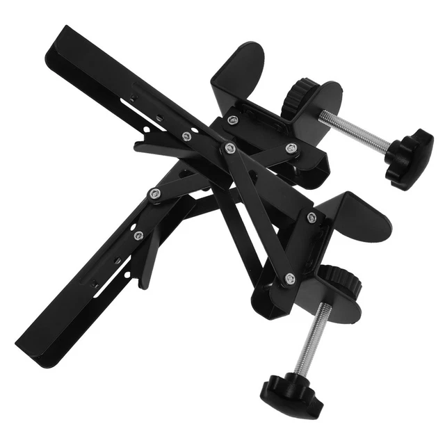 2 Pcs Desk Extender Bracket Adjustable Keyboard Stand Clamp Shelf