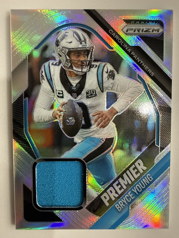 2025 Panini Prizm Premier Bryce Young #PJY-BYG Jersey Relic