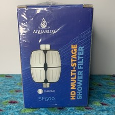 Aqua Bliss Chrome SF500 HD Multi-Stage Shower...