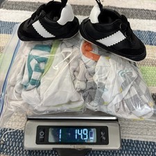 Mixed Lot Of Baby Infant Clothes And Shoes 0-3 Months Mostly