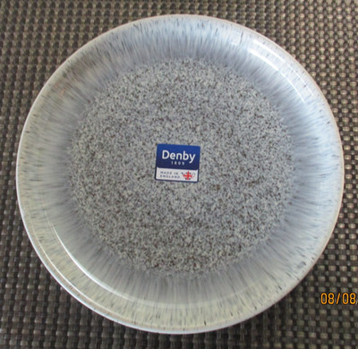 Denby - England, HALO SPECKLE Dinner Plate(s); Several; Excellent Plus Condition