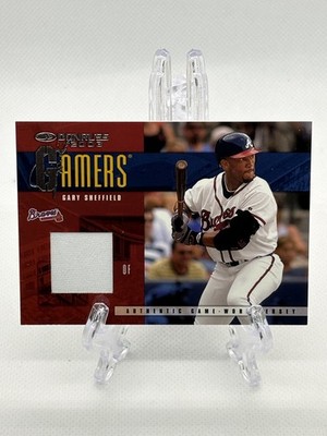 2003 Donruss - Gamers Gary Sheffield #G-41 /500 (MEM)