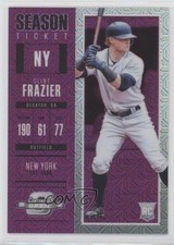 2018 Chronicles Contenders Optic Purple Mojo Prizm 22/99 Clint Frazier #3 no9