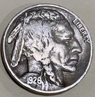 1926 Buffalo nickel nice original F/VF condition full date, 1/2 or more horn det